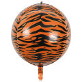Jungle Safari 4D Orbz Foil Ballons Collections, Lion, Tiger, Zebra, Monkey, Elephant Printed Shape Orb Balloons, Jungles Themes, Forests Zoo, Animal Balloon, Birthday Parties Celebrations, Events Decorations Supplies, Occasions Decors Girls Boys & Kids. 