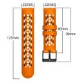 For Amazfit GTR 2e 22mm Two-Color Breathable Silicone Watch Band. 