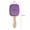 Hollowing Grid Curly Hair Brushes Anti-static Wide Teeth Hair Loss Cleaning Brush Wet And Dry Use Air Cushion Comb Styling Tool. 