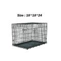 Folding Cage For Cats , Kitten & Puppies - Black. 