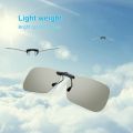 docooler Clip-on 3D Glasses 0.72mm Thickness for Myopia Watching Passive Circular Polarized 3D Glasses for 3D TV Movie Cinema. 