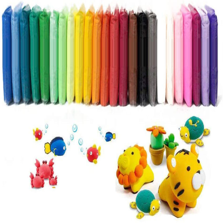 Modeling Formic Polymer Clay for Sculptures or Portrait Art #JS-Clay-5Pkt of 60Pcs-0005