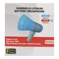 Portable Megaphone Handheld Lithium Battery  bluetooth megaphone Speaker Siren Record Bullhorn - Compact and Battery Operated,Handheld Lithium Battery Megaphone Handheld Lithium Battery Megaphone Note random color will be deliver. 