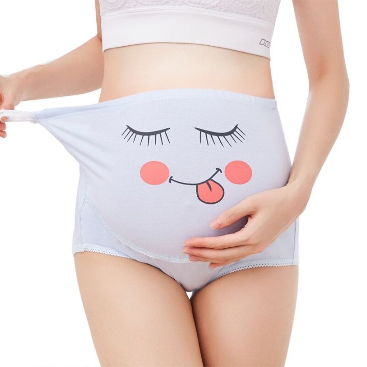 %E3%80%90Happier%E3%80%91%20Comfortable%20Women's%20Underwear%20Large%20Size%20Breathable%20High%20Waist%20Belly%20Support%20Adjustable%20Cute%20Cartoon%20Pants%20Seamless%20Belly%20Support%20-%20Image%206