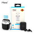 Morui Airpods (A2) - Wireless Earbuds - Gaming earbuds With ENC Noise Reduction For Clear Sound - Bluetooth Airbuds - TWS Bluetooth headphones - Including Free Case - Water Resistance - 3 Months Warranty.. 