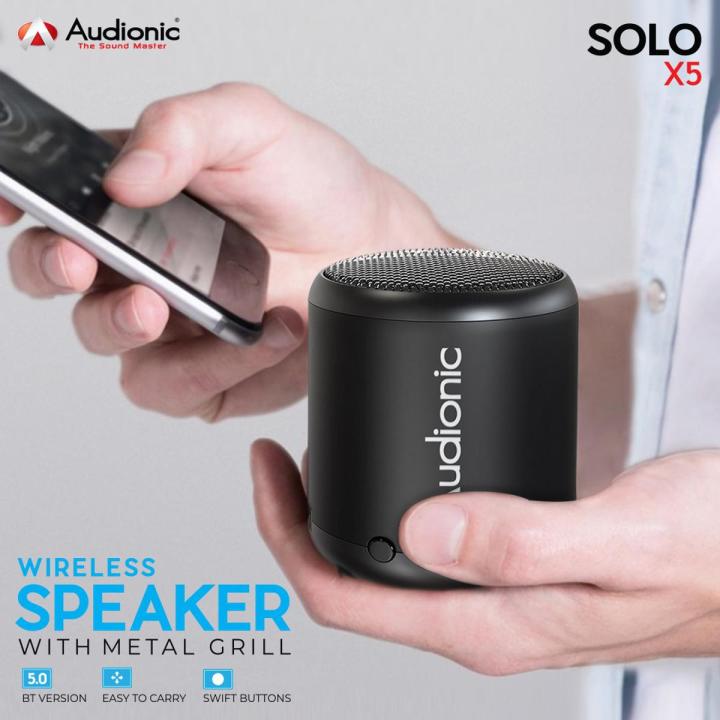 Mini SOLO X 5 PORTABLE BLUETOOTH SPEAKER Rechargeable Battery Wireless speakers