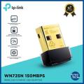 TP-Link TL-WN725N Wireless N Nano USB Adapter V3 (150Mbps). 