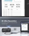 LENTION USB C Hub with Gigabit Ethernet Adapter, 4K HDMI, 3 USB 3.0 Dongle for 2023-2016 MacBook Pro 13/14/15/16, New Mac Air & Surface, Chromebook, More, Stable Driver Certified (CB-C25, Space Gray). 