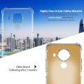For Nokia 5.4 Back Cover Shockproof Transparent Soft TPU Silicone Protector Phone Case with Shock Absorption Bumper Corners. 
