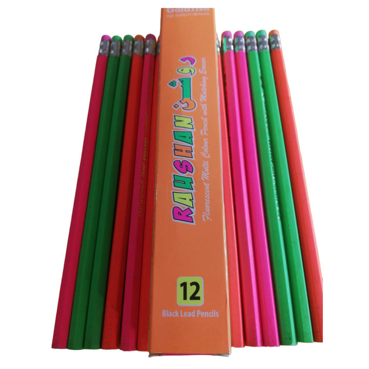 One Pack of RAUSHAN Lead Pencils (12Pcs)