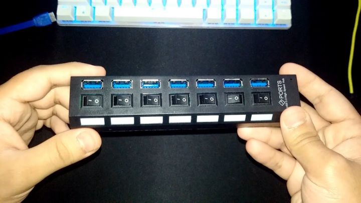 USB%203.0%20Super%20Hub%20With%207%20Ports%20Hi-Speed%20-%20Image%203