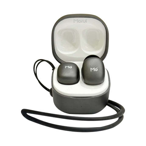 Morui - MB-H2 Rio - World's Smallest Earbuds - Wireless Earbuds - Super Sound Bass - Charging Case