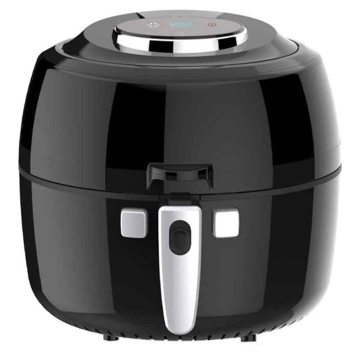 Kangaroo Australia Air Fryer Oven Digital Display With Touchscreen 6.5 Leter Large capacity Airfryer Cooker 200 Recipes Xl Air Fryer Basket 1300w Power Multifunction Healthy Oil Free Oven Stainless Steel