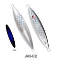 MeterMall Slow Flat Fall Jig, Luminous Vertical Jig, Artificial Lure Jig Fishing Lure, Speed Fast Jig Sea Fishing Jigging Spoon Lures, For Tuna Kingfish Bass Salmon 300g/400g/500g. 