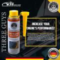 THREE GUYS Octane Booster 320ml – Fuel Additive for Petrol Engines | Boosts Octane +4 | Improves Engine Performance | German Technology. 