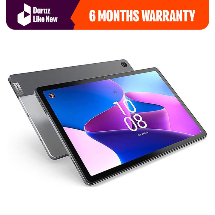 Daraz Like New - Lenovo M10 FHD Plus (Gen 3) 10.3’ Inch Tablet | Top Rated | 3GB RAM | 32GB ROM | 5000mAh Battery | 10/10 Condition | With Box, Charger, Cable & Free Surprise Gift | High Performance |