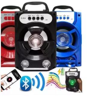 Portable Bluetooth & Rechargeable Speaker with Light + SD Card + FM ...