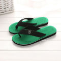 2024 Street Men Summer Flip Flops Beach Sandals Anti-Slip Indoor Outdoor Casual Flat Shoes High Quality Home Slippers For Men. 