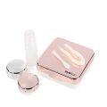 Contact Lens Case High Quality Travel Kit Square Travel Portable Solid Color Lens Cover Container Beauty Pupil Storage Soaking Box Eyewear Accessories. 