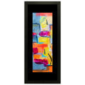 Set of 3 Vibrant Abstract Wall Art Frames, , Collage Frames for Wall Décor – Raqeeq BF63. 
