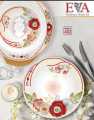Melamine Dinner set 72pcs (Dinner set)(Dinner set plastic)(8 persons serving dinner set)(72pcs dinner set). 
