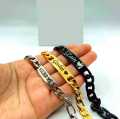 Cutomized man bracelet/ Name braclet/ for men. 