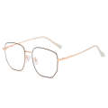 New Fashion Internet Celebrity Instagram Anti Blue Metal 2970 Can be Equipped with Myopia Flat Light and Glasses Frame. 