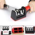 Kitchenly Professional Knife Sharpener 3-in-1/ Sharp Knife Sharpener / Knife Sharpening Tool. 