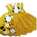 Pure Woolen Cute Baby Girls Dress. 