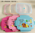 Lunch box lid rectangular silicone lid sealing ring lunch box lid round lunch box accessories replacement universal sealing lid. 