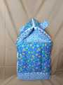 Hoody Travel Bed for Babies Blue/Pink. 