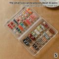False Nail Tips Nail Art Storage Box Container Empty Nails Tips Holder Display MJ. 