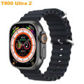 T900 Ultra 2 Smart Watch | 2.20" Display | Bluetooth Calling | Heart Rate Monitor | Fitness Tracker | Waterproof | Stylish Design | Long Battery Life | Compatible with Android & iOS | T9. 