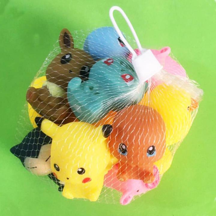 Pokemon Pikachu Figures Bathroom Bath Shower Baby Children Play Water Bath Toys For Kids Sprinkling Shower Swimming Water Toys