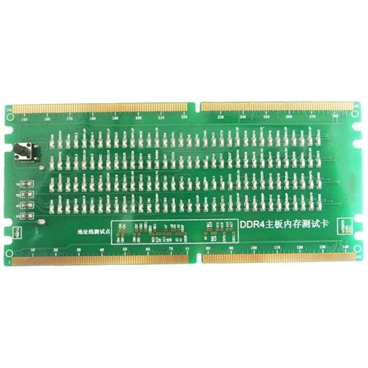 （NEW）DDR4 Test Card RAM Memory Slot Out LED Desktop Motherboard Repair Analyzer Tester