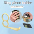(2 pcs)Phone stand holder portable Multifunctional ring Portable lazy man stand mini artifact Desk Stand Relax your fingers. 