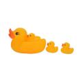 Pack Of 3 Small & 1 Big Duck Kids Bath Toy Chu Chu Ducks - Yellow. 