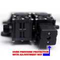 12V 120W 150 PSI High Pressure Mist Agricultural Spray Micro Diaphragm Water Double Pump Automatic Switch 8L/min Range 16m FLO Pump. 