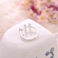 J596 personalized H letter ring index finger ring ring for gilrs for women low price. 