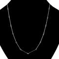 Classic Needle Eye Chain Necklace For Girls - Fancy Light Weight Girl Nack Band Necklaces For Ladies Women. 