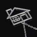 The Neighborhood Rock Music Pendant Necklace Stainless Steel Jewelry Necklace Emo Steampunk Gothic Band Merch Necklace. 