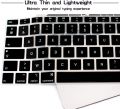 Silicone Keyboard Cover Skin for MacBook Air 13 Inch 2020 with Touch ID (MODLE A2179 and A2337 M1 Chip,UK/EU Layout) Keyboard .Uk model Mackbook Keyboard Cover - Macbook Keyboard Cover. 