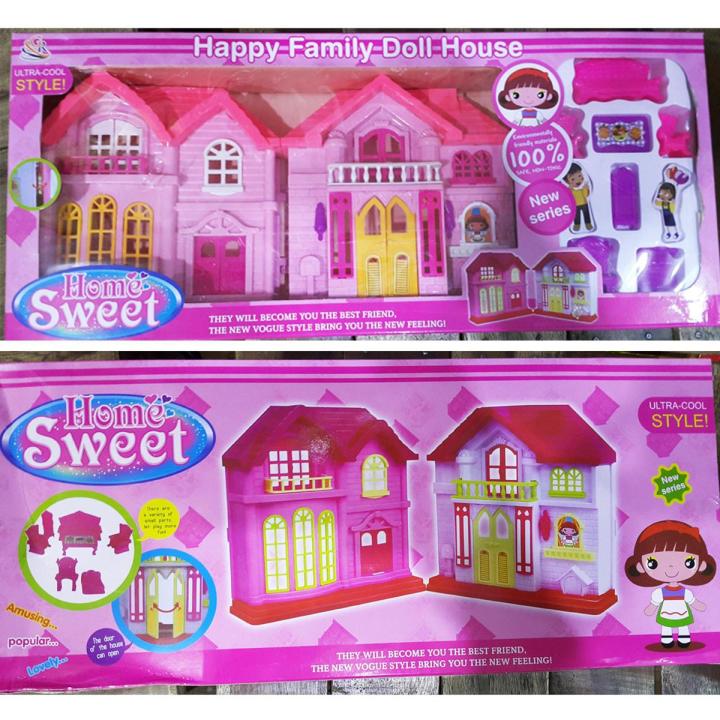 Kids Toys Kids Games Girls Toys Premium Sweet Family Doll House Large - Sdhl