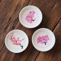Magic Sakura Sake Cup Color Change with Cold/Hot Water-See Peach Cherry Flowers Bloom Magically Sakura Blossom Tea Bowl. 