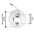 Led SMD Downlight Ice panel Light 12W White Color FUTURE DOWNLIGHT ICE DAAZLED. 