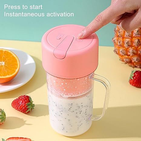 New Portable Electric Bottle Juicer Cup For Shakes And Smoothies Mini  Fast Portable Juicer Cup Blender USB Rechargeable Wireless Bottle for 