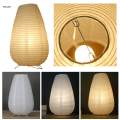 White Paper Lantern Lampshade Desk Lamp Shade, Standing Lamp Decor Easy to Assemble. 