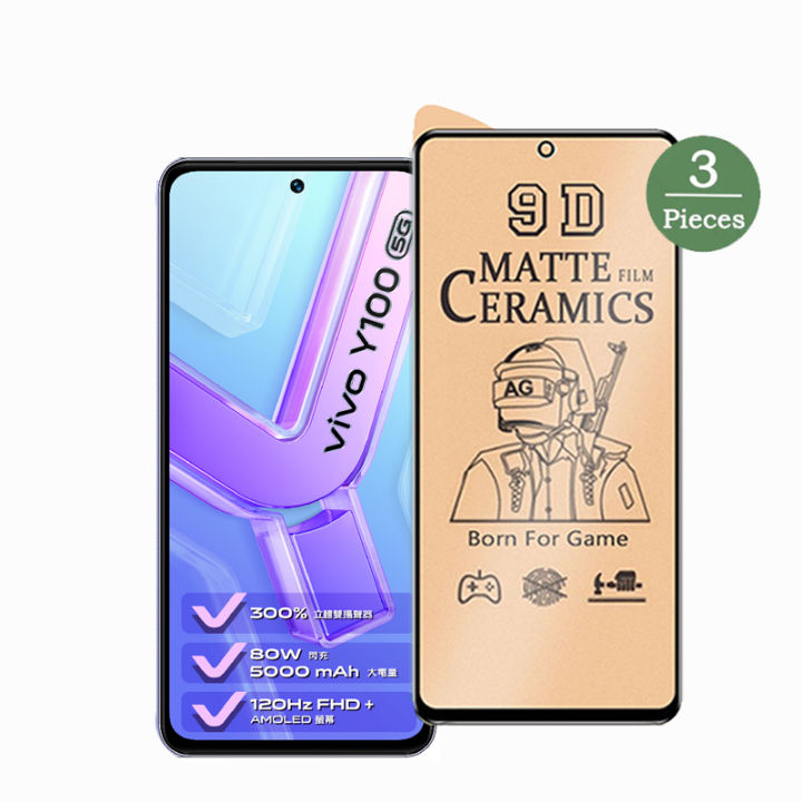 BROTECT Pcs vivo Y100 Ceramic Matte Screen Protector PUBG Gaming