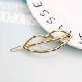 METAL Geometric Hair Clip Hair Pins Round Triangle Barrettes Hairpin Barrette Hair Claws Women Girls Fashion stylish metal Hair Accessories Gifts. 