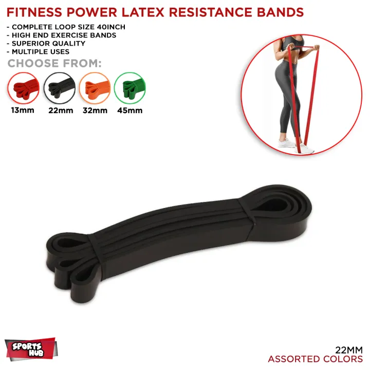Resistance%20Bands%20Fitness%20Equipment%20Exercise%20Band%20Gym%20Strength%20Training%20Power%20Band%20Fitness%20Elastic%20Bands%20-%20Assorted%20Colors%20-%20Image%202